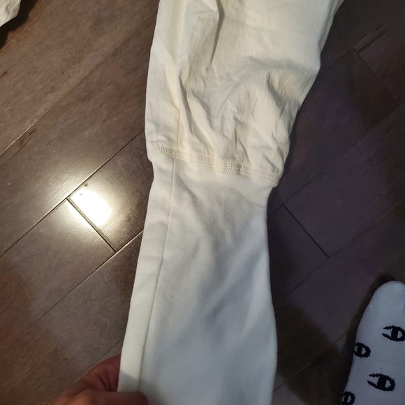 Free People Movement Pants Cream/white Joggers Size XS - Picture 2 of 4